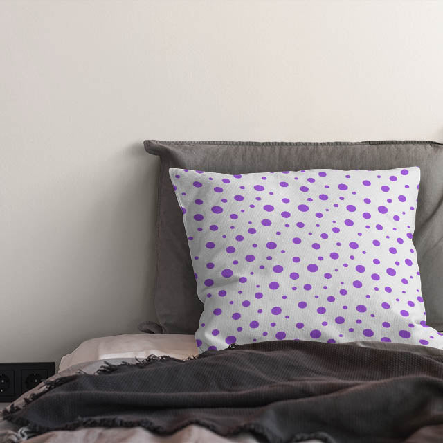 Purple Confetti Cotton Curtain Fabric, a beautiful and versatile fabric for window treatments and home decor