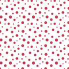 Confetti Cotton Curtain Fabric in vibrant cherry red color with subtle texture