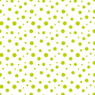 Confetti Cotton Curtain Fabric in Lime Green with Colorful Dots and Stripes