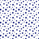 Confetti Cotton Curtain Fabric in Navy Blue, perfect for window treatments