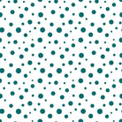 Confetti Cotton Curtain Fabric in Teal with Vibrant Color and Texture