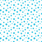 Confetti Cotton Curtain Fabric - Turquoise drapes over window in elegant home decor