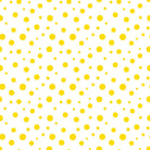Confetti Cotton Curtain Fabric in bright yellow color for home decor