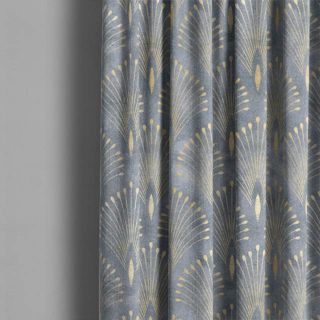 Elevate your interior design with the Deco Plume Linen Curtain Fabric - Grey, showcasing a modern yet classic grey color and a luxurious, lightweight linen fabric for a chic and stylish look