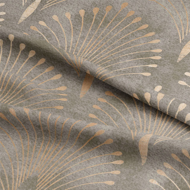 High-quality natural linen fabric for elegant curtains