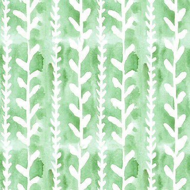 Delilah Cotton Curtain Fabric in Green, perfect for adding natural vibes to your home decor