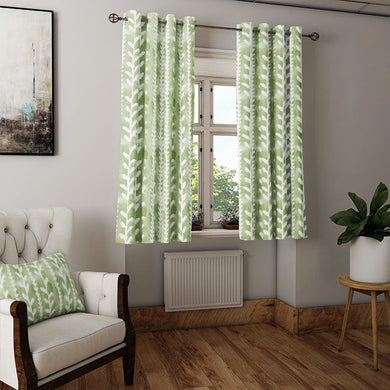 Delilah Cotton Curtain Fabric in Pine, a rich and timeless fabric option for adding warmth and style to any space