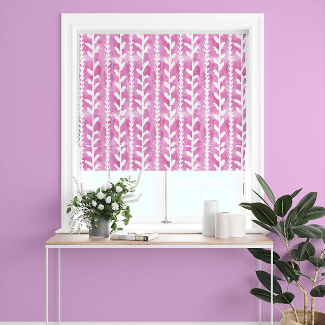 Delilah Cotton Curtain Fabric - Pink, a stunning fabric with a soft pink color and a luxurious cotton texture, ideal for creating a cozy and stylish atmosphere