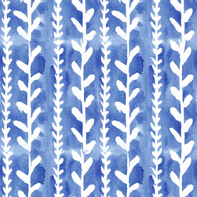 Delilah Cotton Curtain Fabric in Royal Blue, a luxurious and vibrant addition to any home decor