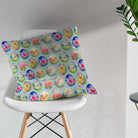 High-quality Duck Egg Cotton Fabric with Lovely Floral Design