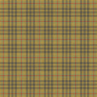 Ericht Plaid Linen Curtain Fabric in Ochre adds warmth and texture