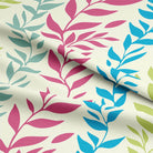 Luxurious and high-quality curtain fabric in vibrant raspberry shade