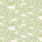 Forest Friends Linen Curtain Fabric