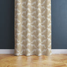 Soft and textured Foxy Linen Curtain Fabric in Antique Cream
