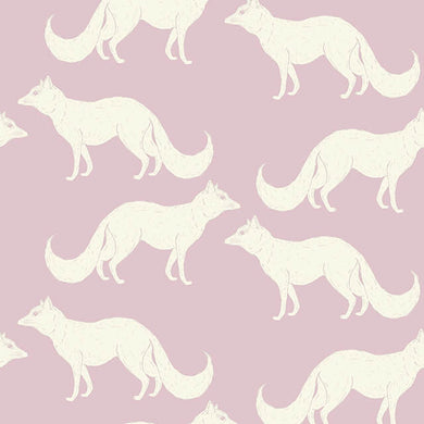 Beautiful Foxy Linen Curtain Fabric in a soft and elegant Mauve color