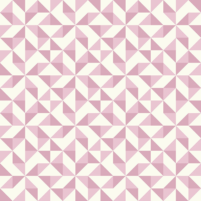 Geometry Cotton Curtain Fabric in Mauve color for stylish home decor