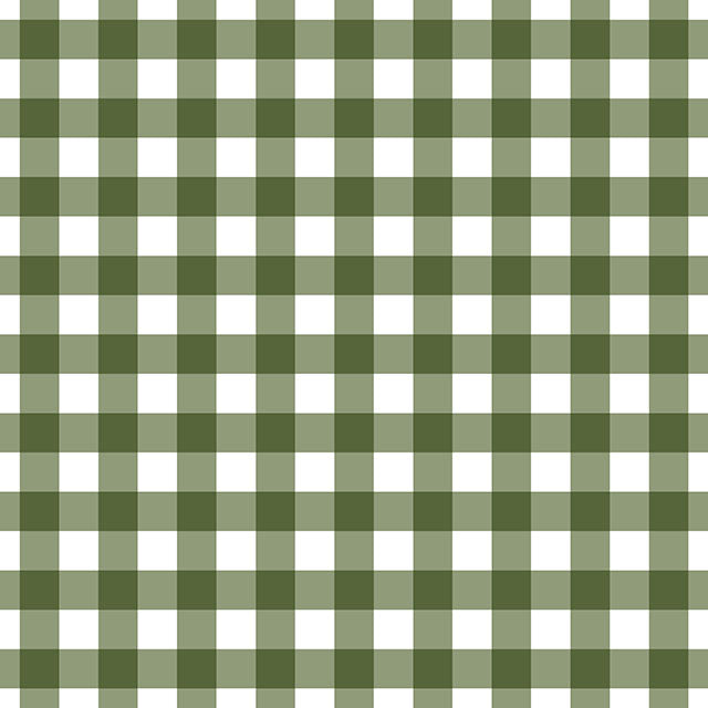 Gingham Check Cotton Curtain Fabric in Green, perfect for adding a pop of color and texture to your windows