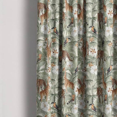 Ivory Kenya Linen Curtain Fabric with a beautiful, subtle sheen