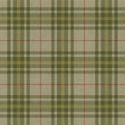 Leve Plaid Linen Curtain Fabric in Juniper color, perfect for modern home decor