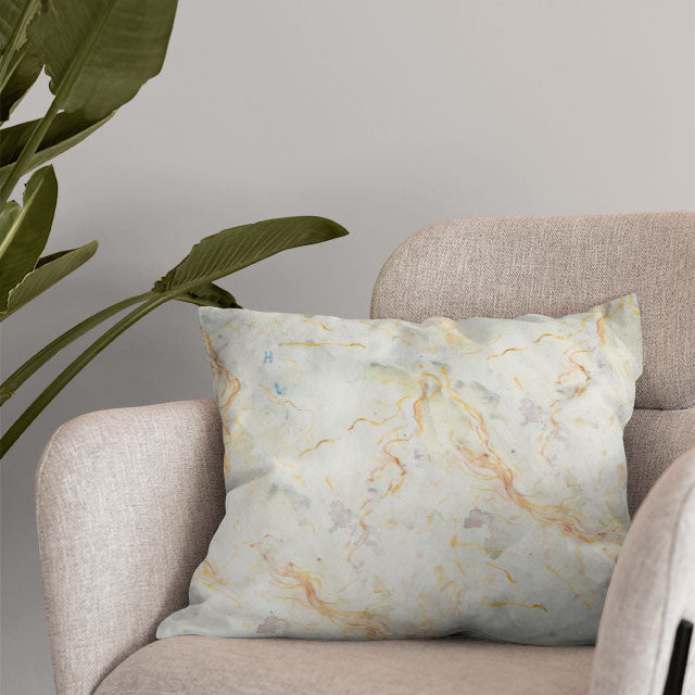 Ivory cotton curtain fabric featuring a subtle marble pattern for a chic look