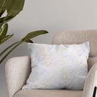 High-quality Marble Cotton Curtain Fabric in Quartz color, perfect for draping windows