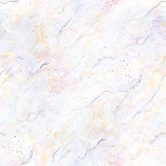 Marble Printed Cotton Curtain Fabric Quartz