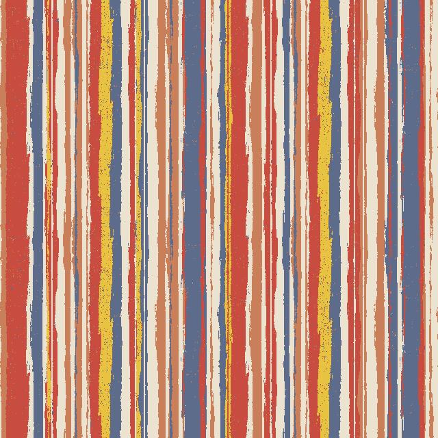 Marcella Stripe Cotton Curtain Fabric in Flame color, perfect for window treatments