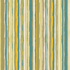 Close-up of Marcella Stripe Cotton Curtain Fabric in Green, perfect for home decor