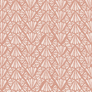 Pali Linen Curtain Fabric in Terracotta color, perfect for rustic decor