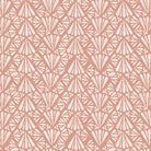 Pali Linen Curtain Fabric in Terracotta color, perfect for rustic decor