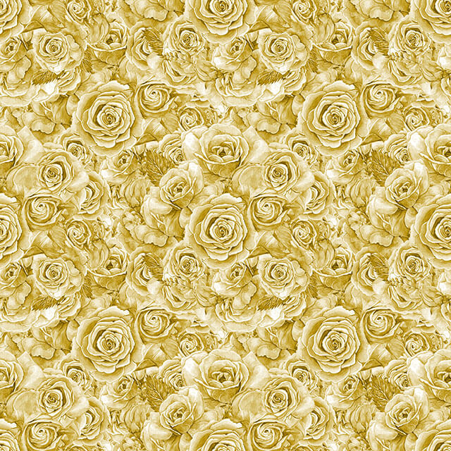 Roses Bouquet Cotton Curtain Fabric - Olive in a beautiful olive green color with realistic rose print