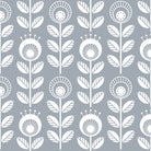 Scandi Cotton Curtain Fabric in Grey with Subtle Geometric Pattern