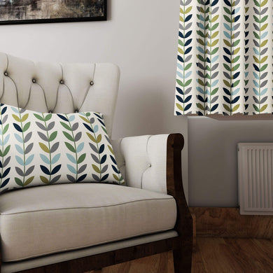 Scandi Stem Cotton Curtain Fabric in Bracken, a high-quality and durable material suitable for any room in the house