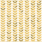 Scandi Stem Cotton Curtain Fabric in Ochre color with a stylish modern Scandinavian design