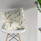 High quality Scissors & Thread Cotton Curtain Fabric in Ivory color