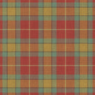 Sheil Plaid Linen Curtain Fabric - Red, a high-quality and luxurious curtain fabric with a classic red plaid pattern, perfect for adding a touch of warmth and elegance to any room