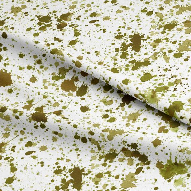 High-quality khaki-colored cotton fabric for curtains