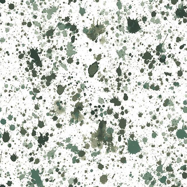 Splash Cotton Curtain Fabric - Spinach in a rich green shade, perfect for adding a pop of color to any room