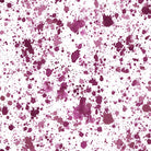Splash Cotton Curtain Fabric - Wine
