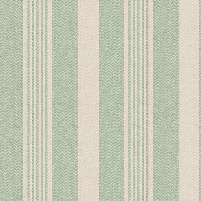 Staten Island Cotton Curtain Fabric - Pine in a modern living room setting