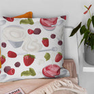 Elegant and versatile cotton curtain fabric in white, perfect for any room decor