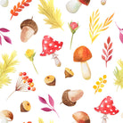 Toadstool Cotton Curtain Fabric - Red, a vibrant and durable fabric perfect for adding a pop of color to any room