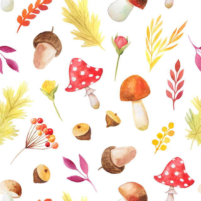 Toadstool Cotton Curtain Fabric - Red, a vibrant and durable fabric perfect for adding a pop of color to any room