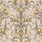 Vanessa Cotton Curtain Fabric in Chestnut color, perfect for home decor