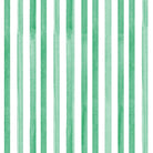 Watercolour Stripe Cotton Curtain Fabric in Green with Elegant Design