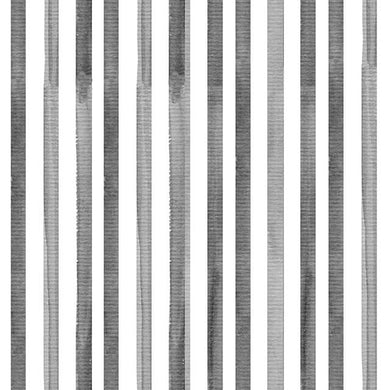 Watercolour Stripe Cotton Curtain Fabric in Slate, perfect for elegant drapery