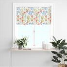 High-quality blue fabric with adorable watering cans pattern