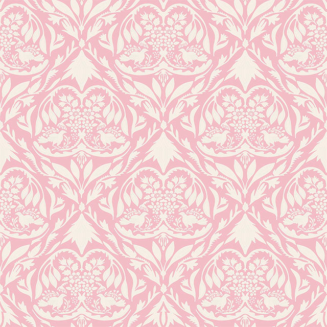 westerham Cotton Curtain & Blind Fabric Pink