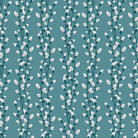 Willow Linen Curtain Fabric in Teal, a beautiful drapery material for home decor