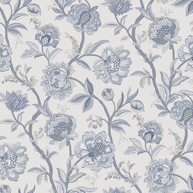 Yakira Linen Curtain Fabric in Wedgewood Blue, perfect for home decor